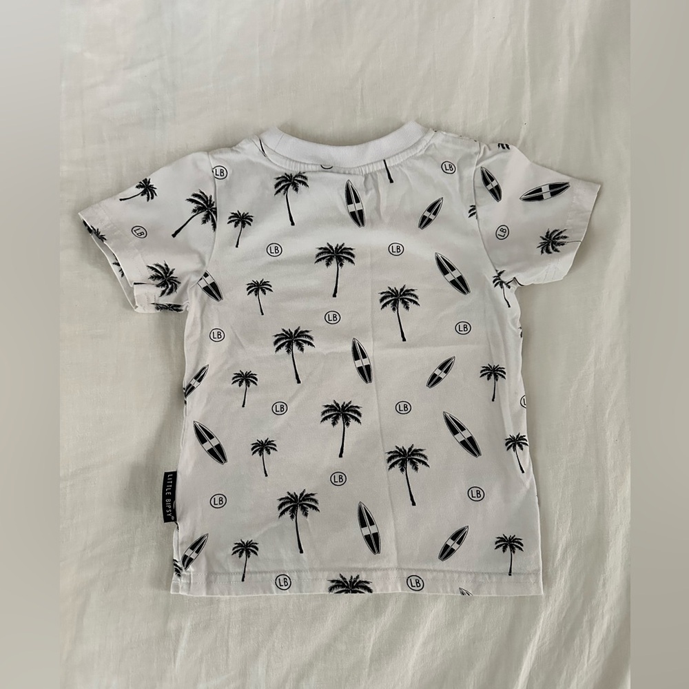 Little Bipsy Surf Tee - Pocket, Short Sleeve, Graphic, Baby - Picture 2 of 2